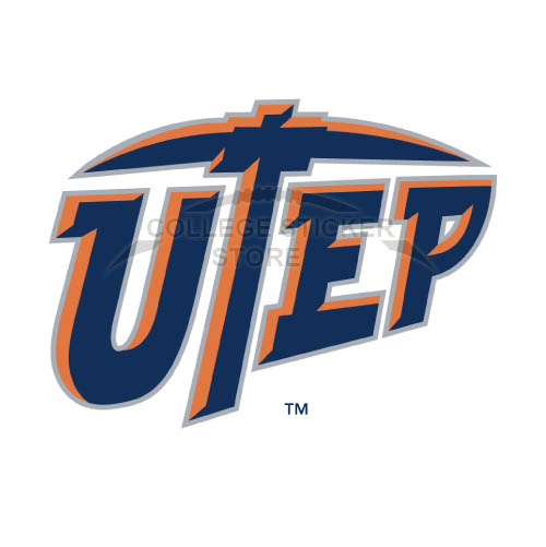 Diy UTEP Miners Iron-on Transfers (Wall Stickers)NO.6769